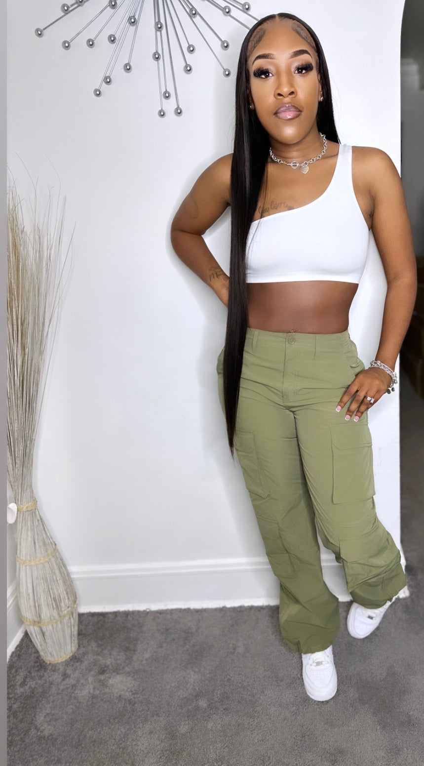 Aaliyah Pants (olive green)