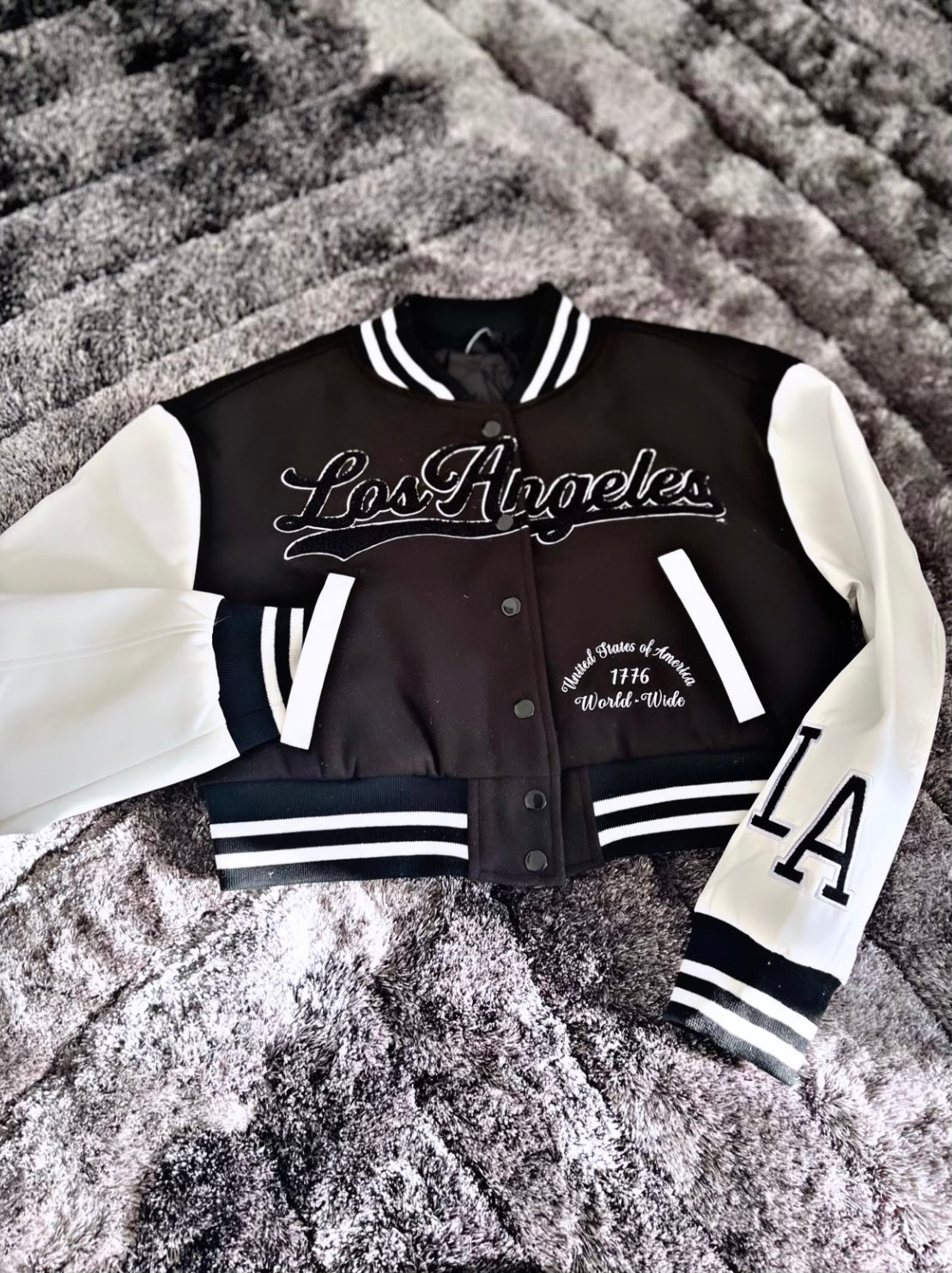 Varsity Jacket ( black)